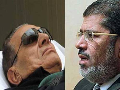 مصر: المحكمة تجمع مبارك ومرسي الأحد في مفارقة تاريخية