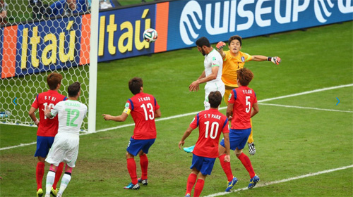 كأس العالم 2014: الجزائر وكوريا الجنوبية 4 - 2