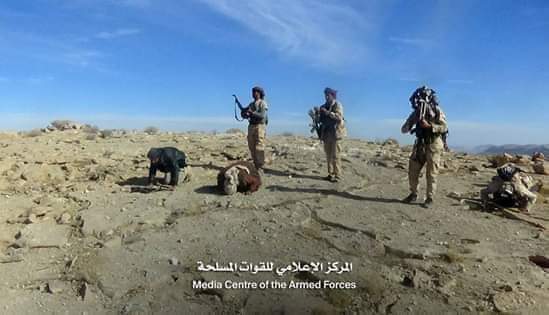 جنود يتسللون لقلب مواقع الحوثيين في نهم ويذبحون ضابطاً في الحرس الثوري 