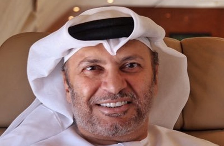 أنور قرقاش وزير الخارجية الإماراتي