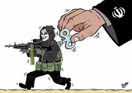 كاريكاتير: إيران تطلق الموت