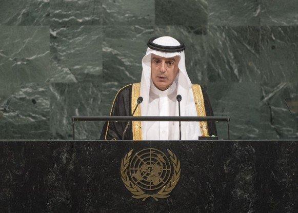 الجبير أمام الأمم المتحدة: سياسات قطر ‏ساهمت في إثارة الفتن وزعزعة الأمن والاستقرار في المنطقة‏