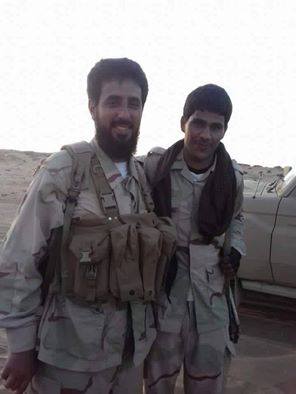 الزنداني بالزي العسكري يقاتل الحوثيين في مديرية البقع بصعدة