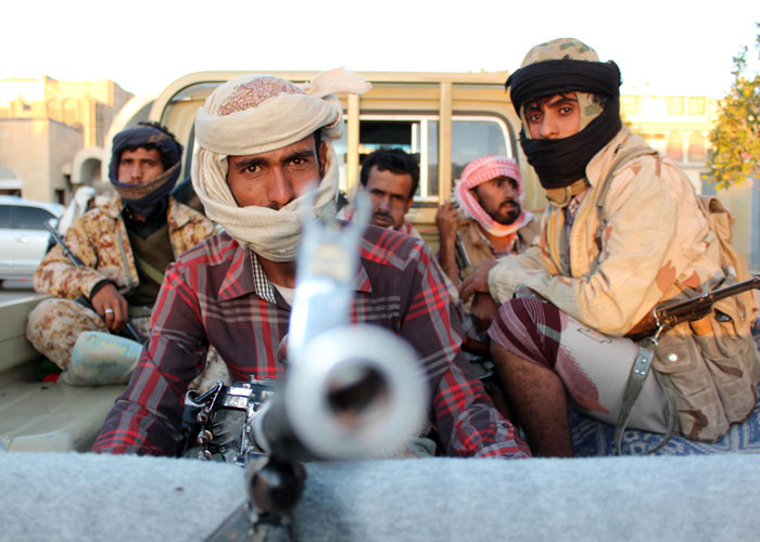 الحوثيون وقوات صالح يسيطرون على مدينة كرش في لحج
