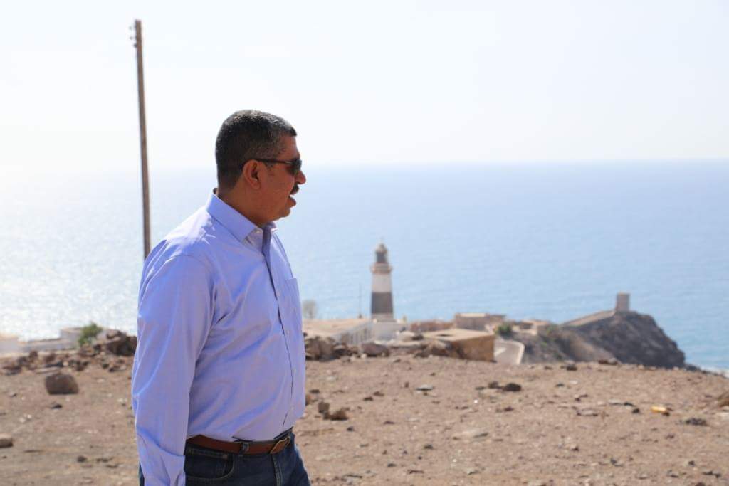 عودة رئيس الوزراء خالد بحاح إلى مدينة عدن بشكل نهائي (صورة)