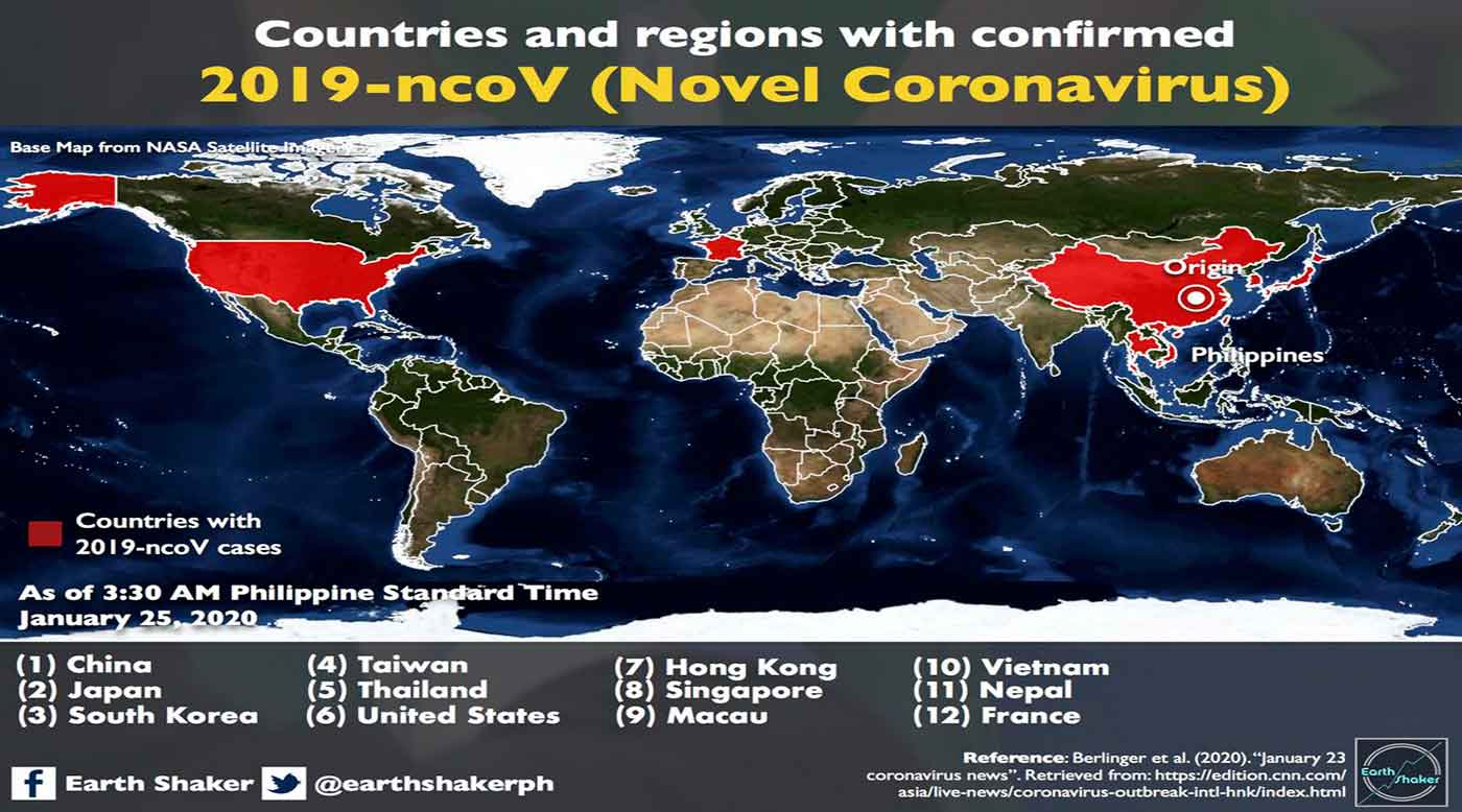 12 دولة يفتك بها فيروس كورونا الجديد حتى الآن