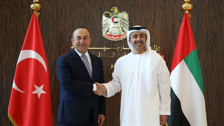 وزيرا الخارجية الإماراتي والتركي يفتحان صفحة جديدة في العلاقة بين البلدين