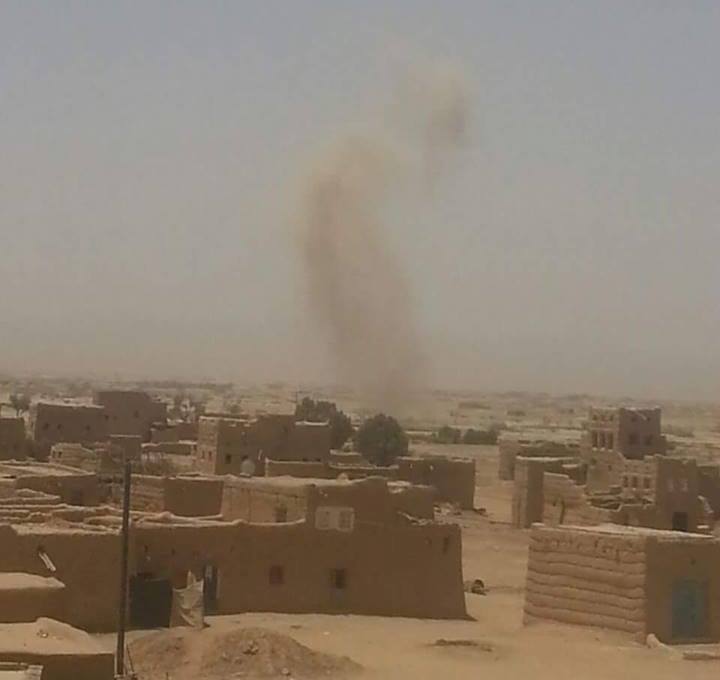 الجوف: طيران التحالف يقصف تعزيزات للحوثيين بالمتون ومواجهات بالمصلوب