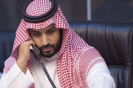 الأمير محمد بن سلمان يبحث تطورات الأوضاع مع الرئيس هادي