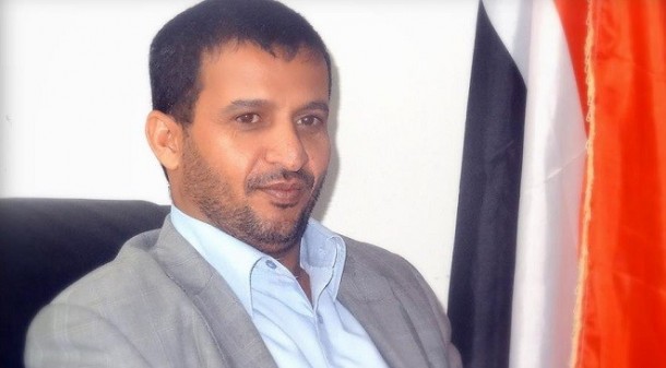 القيادي الحوثي ومسؤول العلاقات الخليجية في أنصار الله حسين العزي