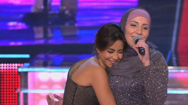 فوز المتسابقة الأردنية نداء شرارة بأحلى صوت في برنامج ذا فويس على قناة ام بي سي