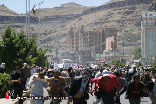 جولة عصر المؤدية إلى شارع الستين الذي يقع فيه منزل نائب الرئيس (