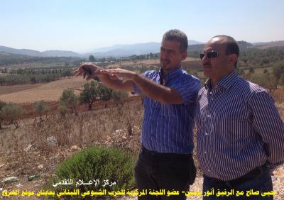 يحيى محمد صالح يدشن في جنوب لبنان تنفيذ مشروعي ( الصالح )