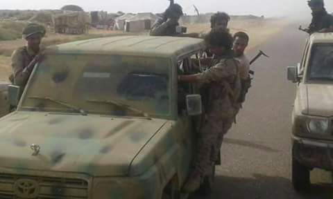 القوات المسلحة تحرر مواقع جديدة غرب اليمن وتغنم أطقم وعربات ودبابات (صور)